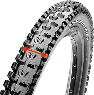 mtb tyre sizes