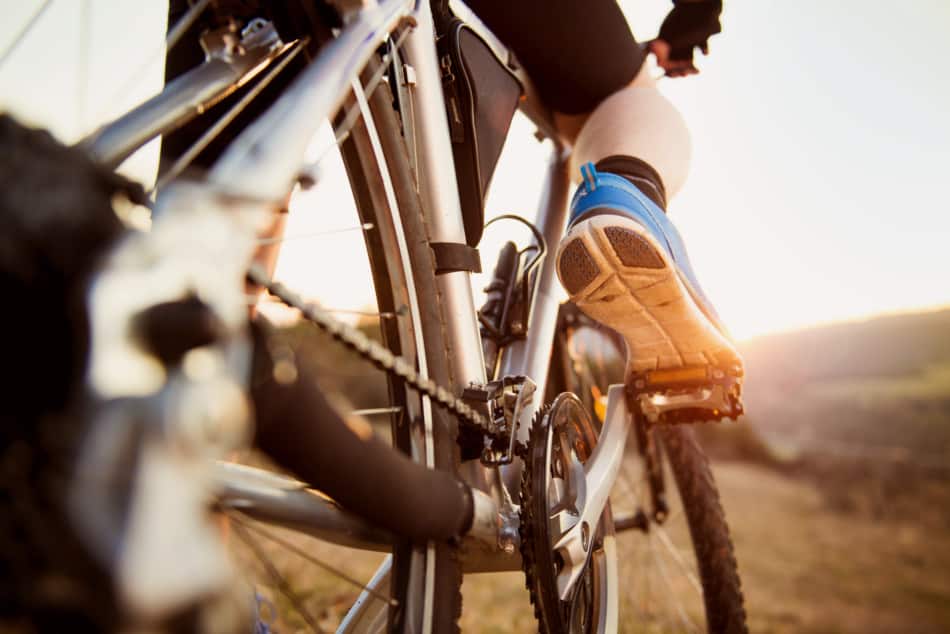 Using mountain bike online shoes on road bike