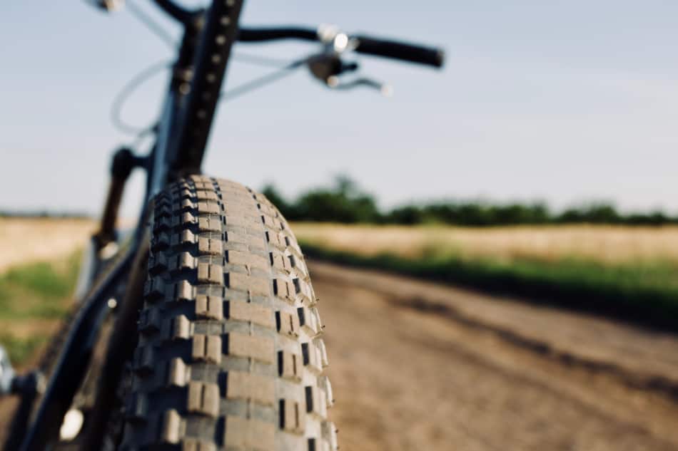 putting road tires on a mountain bike