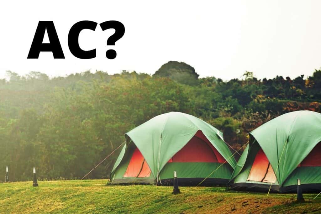 How To Air Condition A Tent