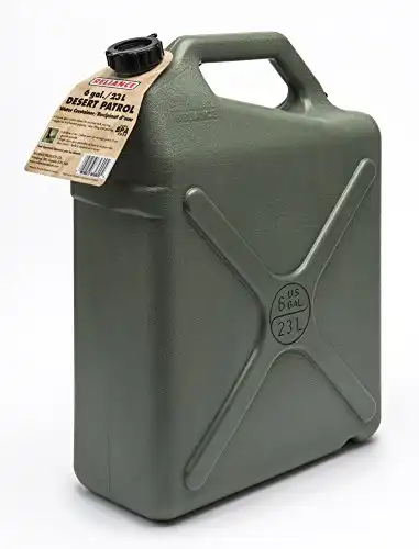 Desert Patrol 6 Gallon Rigid Water Container