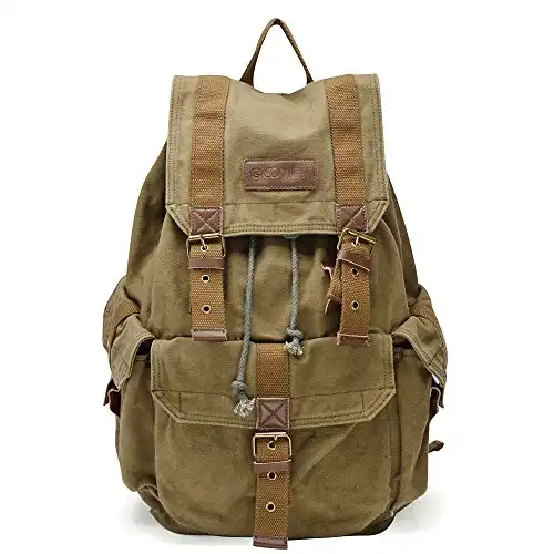 Gootium Canvas Backpack Rucksack